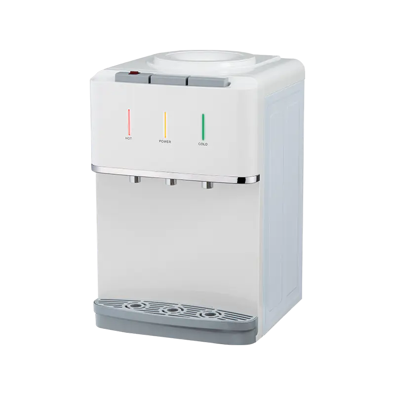 YR-2508T/YLR-2508T valkoinen kuuman ja kylmän pöytävesiautomaatti