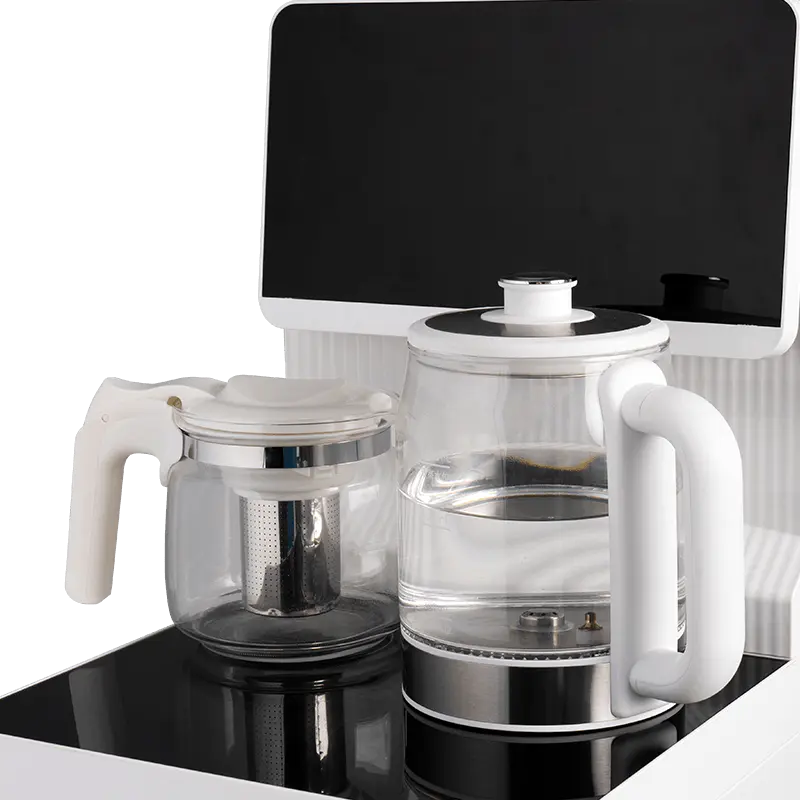 YR-2502/YLR-2502 teepatukankeitin kahdella vedenkeittimellä YR-2502/YLR-2502 teepatukankeitin kahdella vedenkeittimellä
